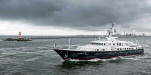 the 35-year-old Amara was launched as the megayacht Cacique