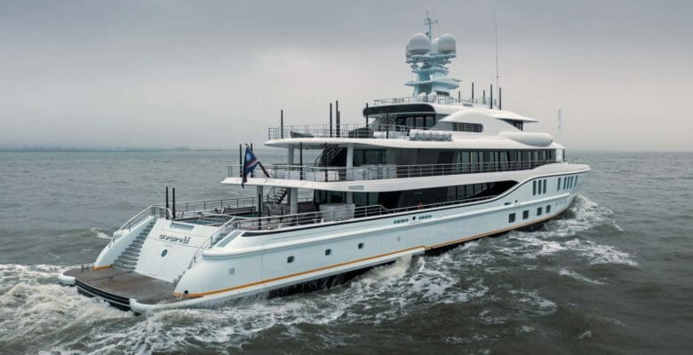 the Amels 242 Avanti is the sixth Amels 242 superyacht