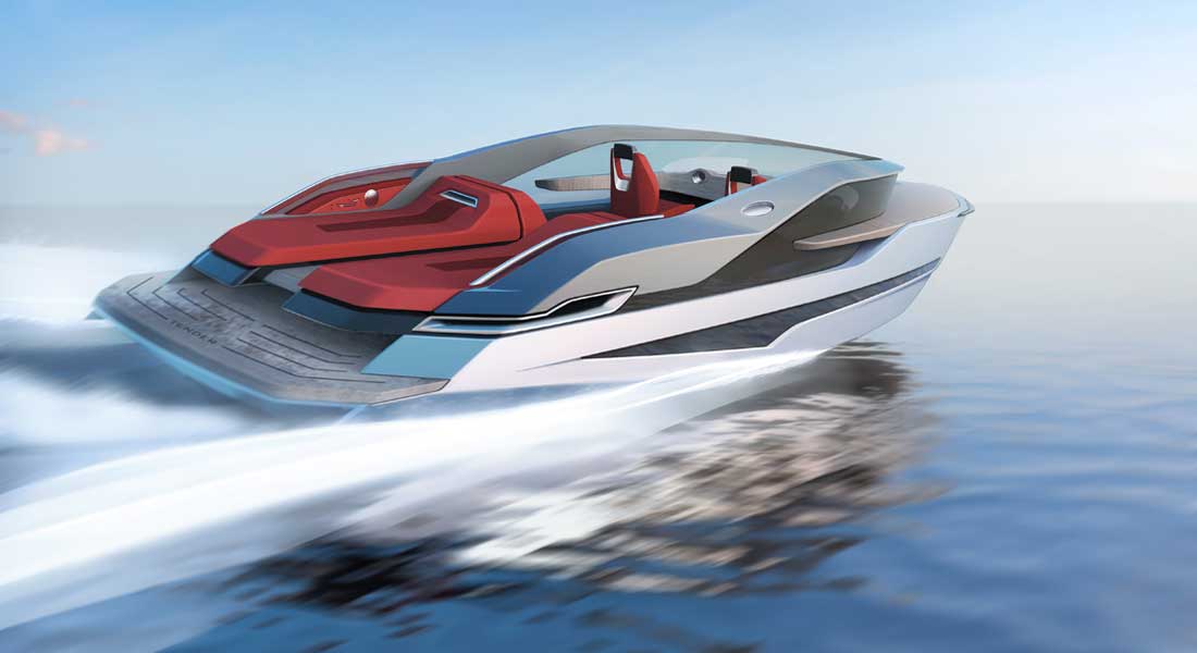 Dominator Yachts created the Mini Ilumen tender for a megayacht customer