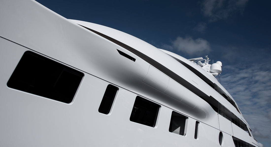 the Feadship Bliss is a 95-meter megayacht