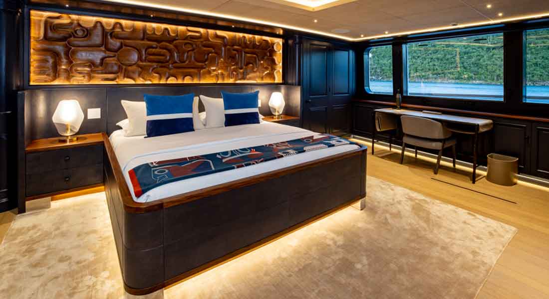 the refit of Broadwater was a major megayacht project for Huisfit