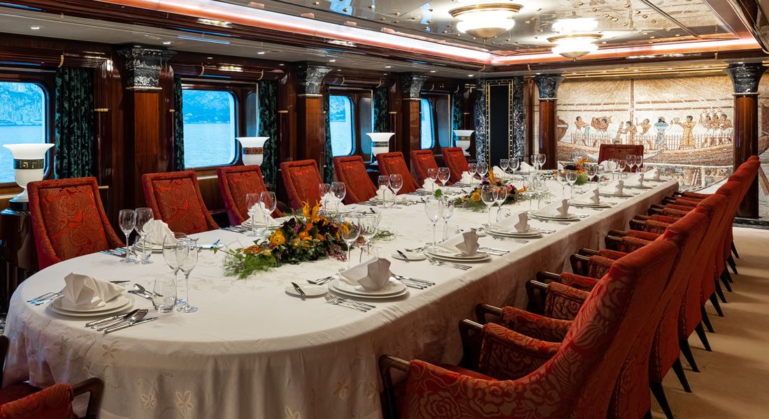 a look inside Lady Moura reveals a lavish superyacht