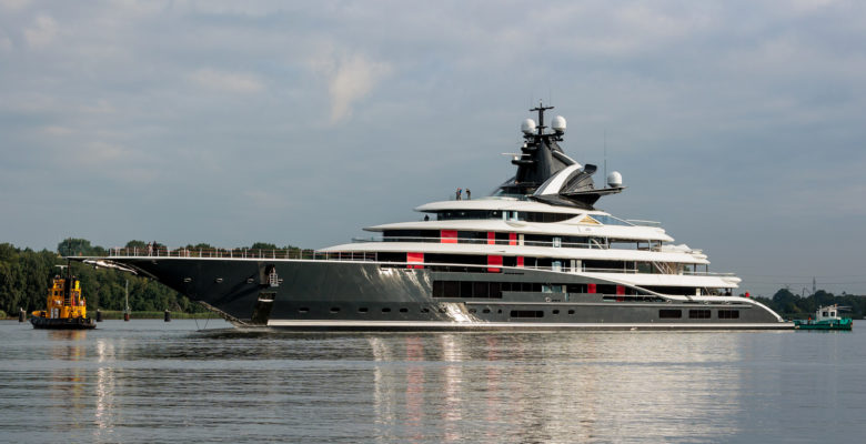 the Lurssen yacht Jag