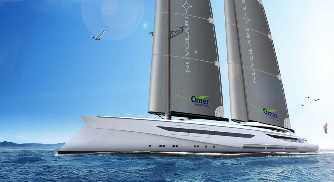 Nuvolari-Lenard's Vento sailing superyacht is a true sailing yacht, not sail-assisted