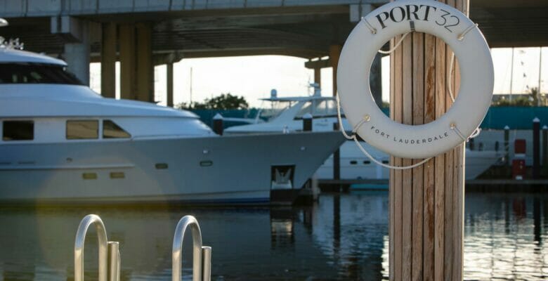 Port 32 Fort Lauderdale is for superyachts