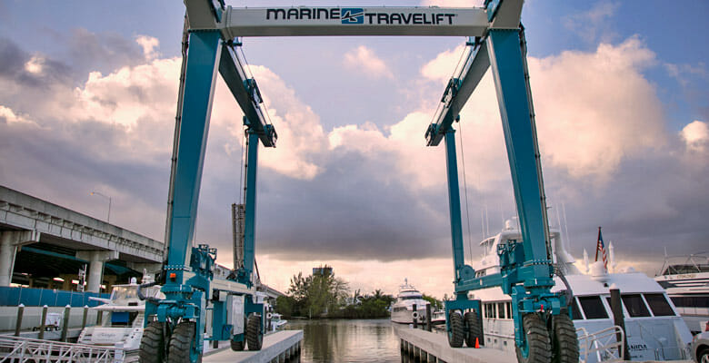 Port 32 Fort Lauderdale has a 150-ton TraveLift