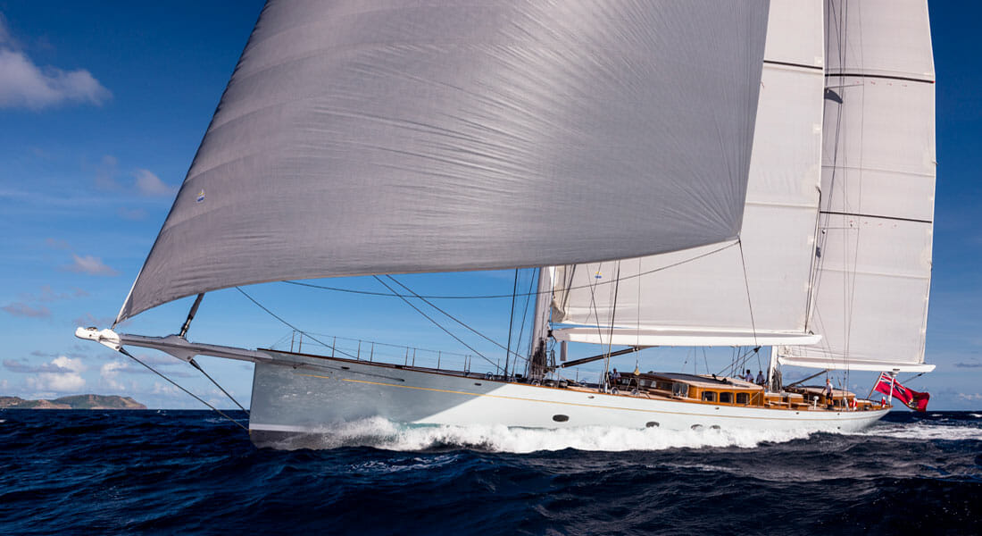 superyacht spotting for July Fourth this year includes Elfje in Newport