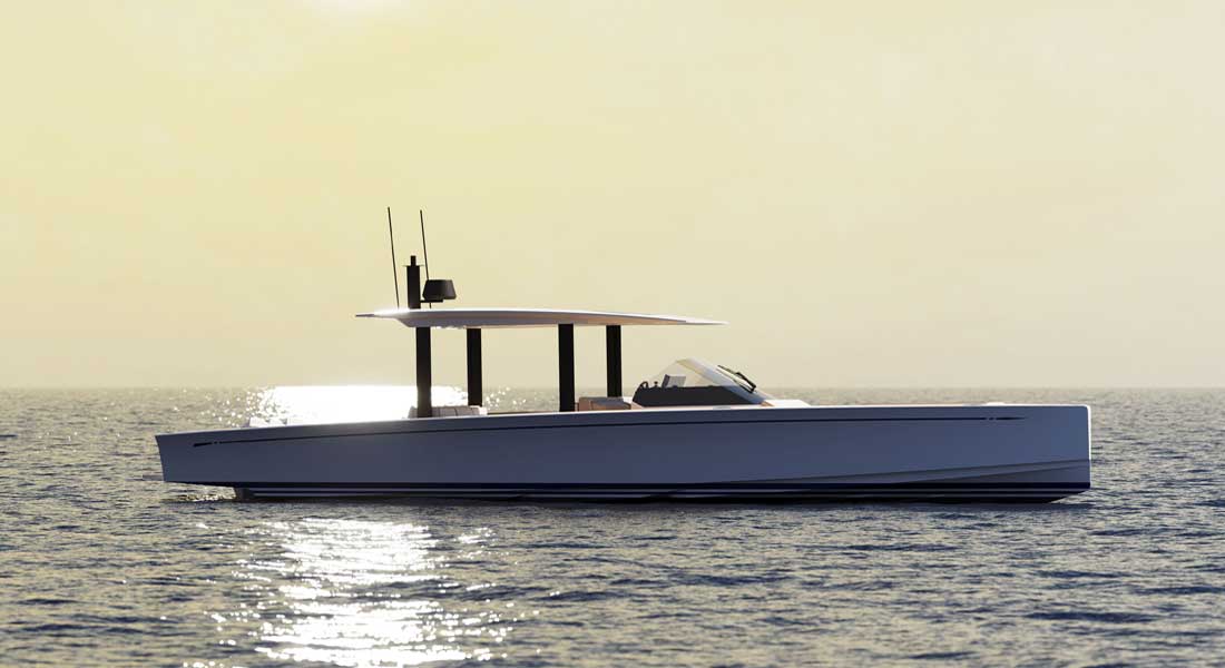 the Swan Shadow is a chase boat for Nautor's Swan sailing superyacht owners
