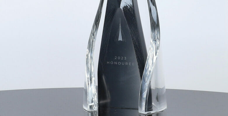 the Bowsprit Award will be given at The Honours superyacht awards ceremony
