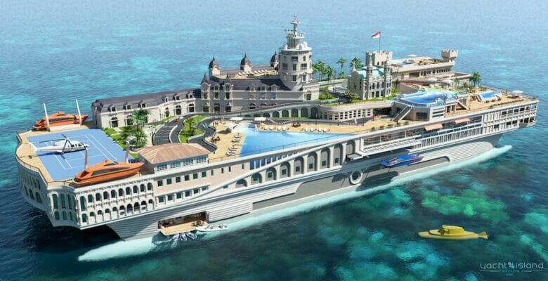 The Streets of Monaco superyacht concept design