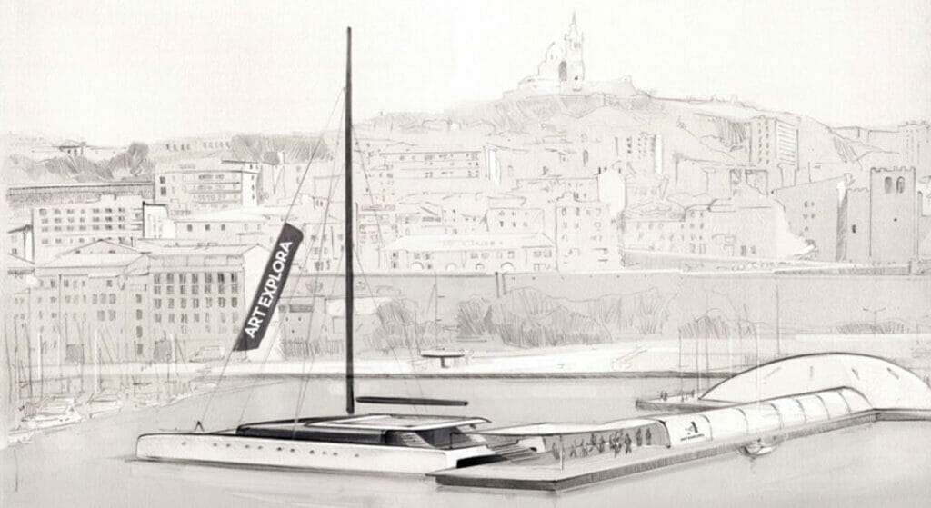 The Italian Sea Group is building Art Explora, aka Art Explora, a megayacht sailing catamaran