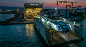 Turquoise Yachts Project Vento enters outfitting