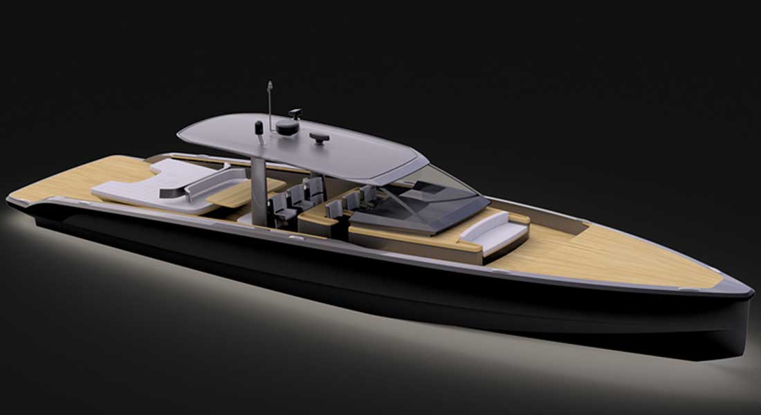 the Windy SLR 60 is a superyacht chase boat