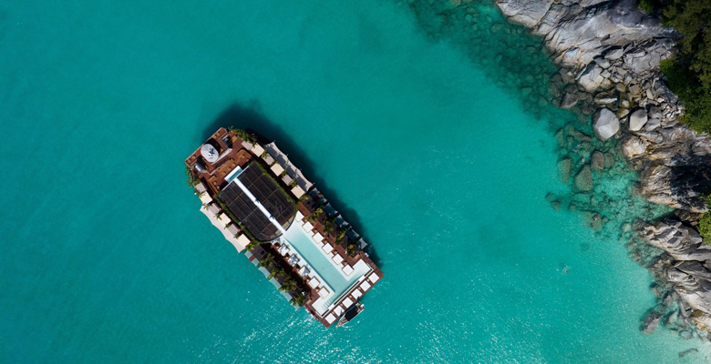 superyacht charters in Thaialnd can consider the Yona Beach Club